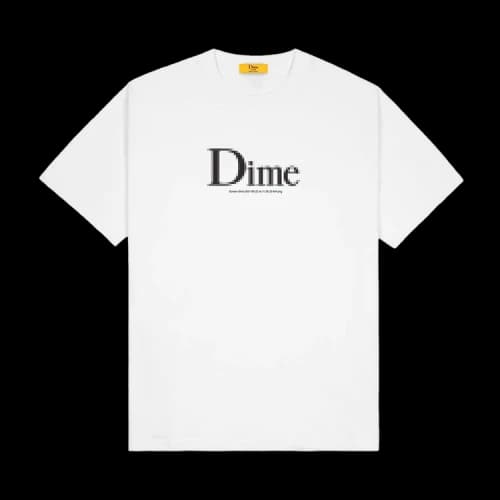 Dime Classic Screenshot T-Shirt 'White'