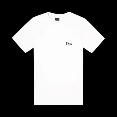 Dime Little Logo T-Shirt 'White'