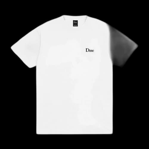 Dime Classic Small Logo T-Shirt 'White'
