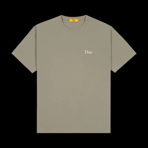 Dime Classic Small Logo T-Shirt 'Gravel'