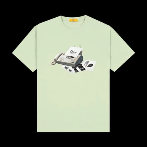 Dime Fax T-Shirt 'Light Mint'