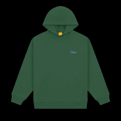 Dime Classic Small Logo Hoodie 'Rainforest'
