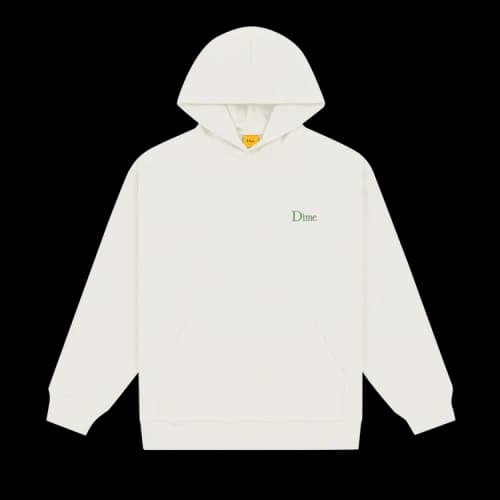 Dime Classic Small Logo Hoodie 'Rice'