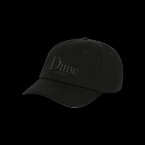 Dime Classic Silicone Logo Cap 'Black'