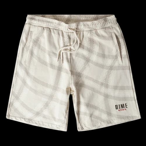Dime Plaid Shorts 'Cream'