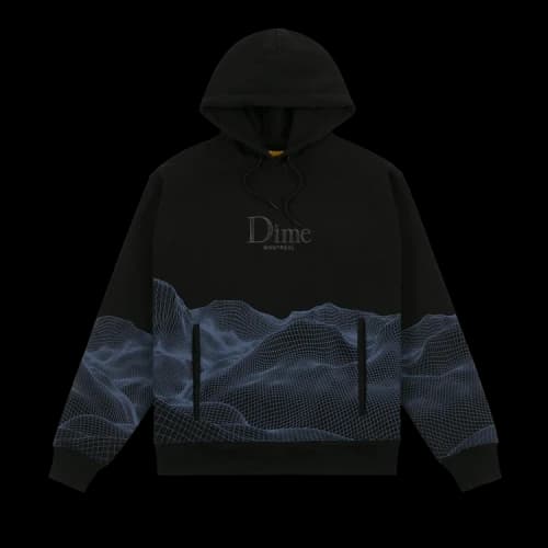 Dime Landscape Hoodie 'Black'