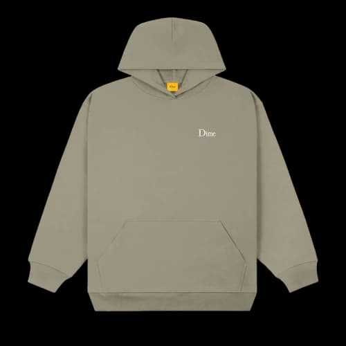 Dime Classic Small Logo Hoodie 'Gravel'