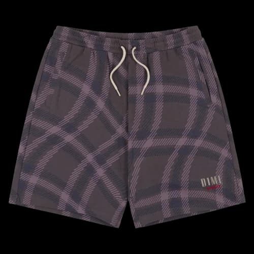 Dime Plaid Shorts 'Deep Lavender'