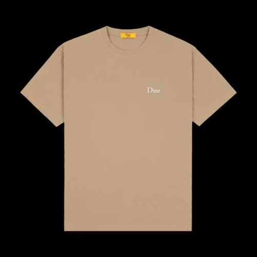 Dime Classic Small Logo T-Shirt 'Camel'
