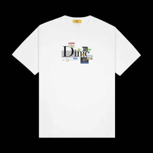 Dime Classic Adblock Short-Sleeve Tee 'White'