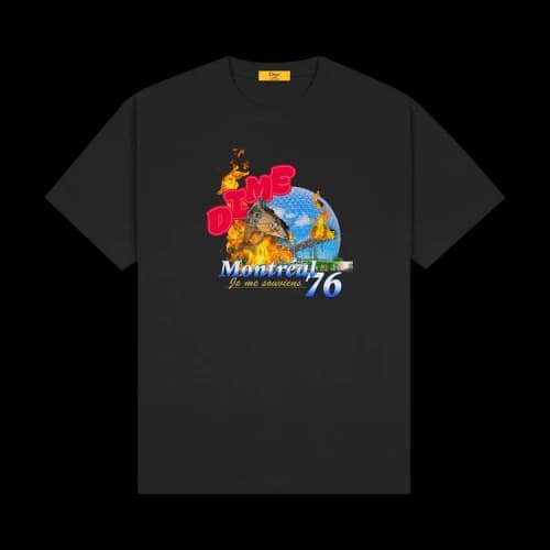 Dime Biosphere Short-Sleeve Tee 'Black'