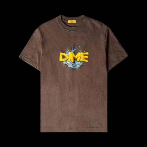 Dime Splash T-Shirt 'Driftwood'