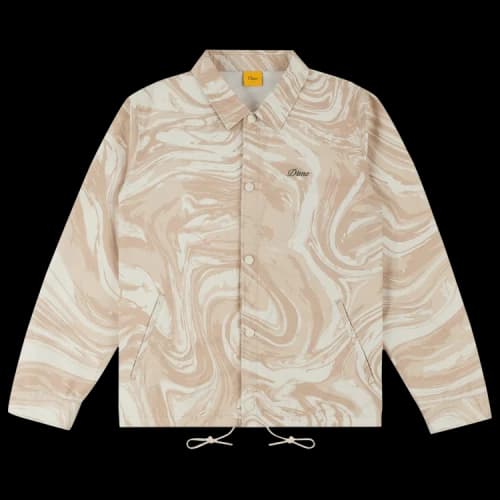 Dime Marble Coach Jacket 'Cream'