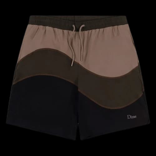 Dime Wave Sports Shorts 'Khaki'