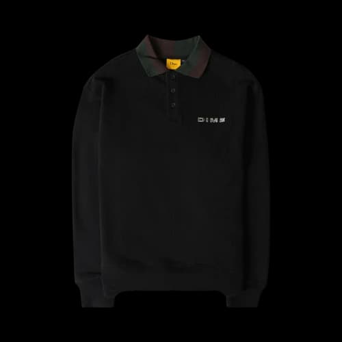 Dime Terry Rugby Sweat 'Black'
