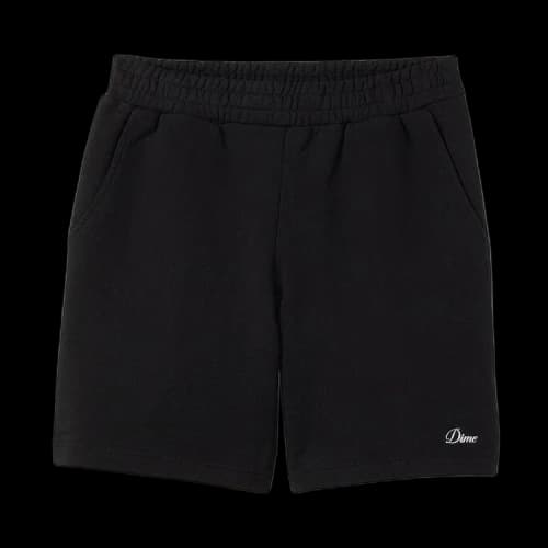 Dime Cursive Small Logo Sweatshorts 'Black'