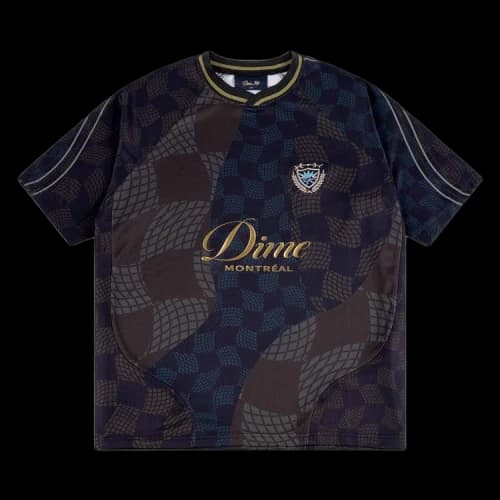 Dime Checkered Home Jersey 'Black'