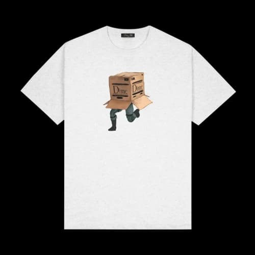 Dime Solid T-Shirt 'Ash'