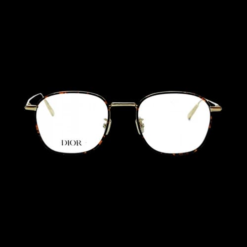 Dior Blacksuit Browline Glasses 'Gold'