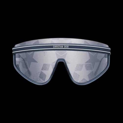 Dior Club Shield Sunglasses 'Navy'