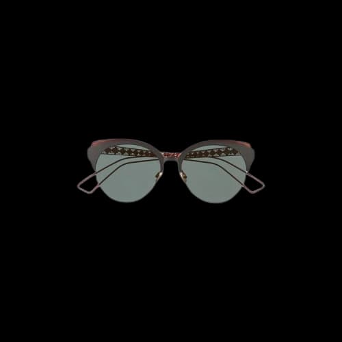 Dior Cat Eye Metal Sunglasses 'Black'