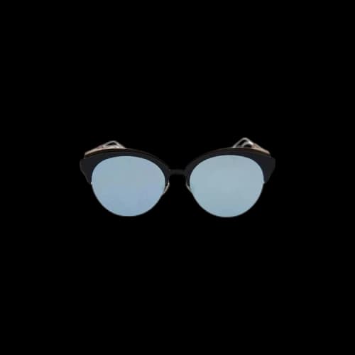 Dior Cat Eye Metal Sunglasses 'Black'