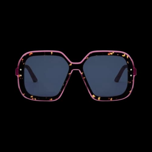 Dior Highlight Square Sunglasses 'Blue'