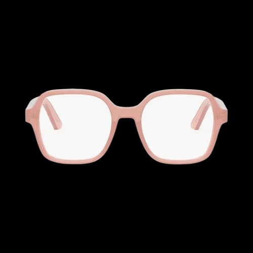 Dior Midnight Square Optical Glasses 'Pink'