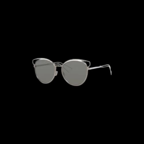 Dior Cat Eye Metal Sunglasses 'Silver'