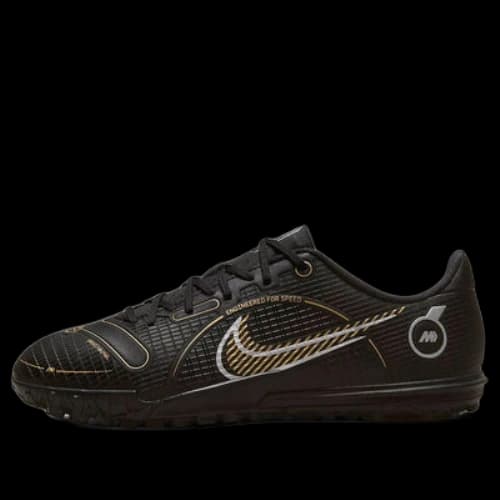 (GS) Nike Jr. Mercurial Vapor 14 Academy TF Turf Soccer Shoes K Black