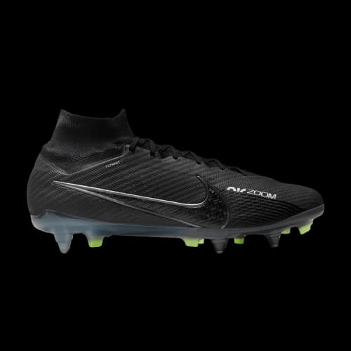 Nike Zoom Mercurial Superfly 9 Elite SG-Pro AC Black White Volt