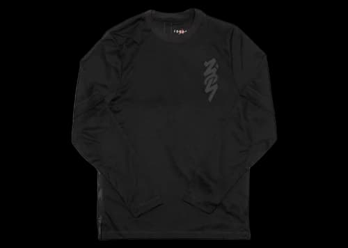 Jordan Zion Long-Sleeve Shooting T-shirt Black