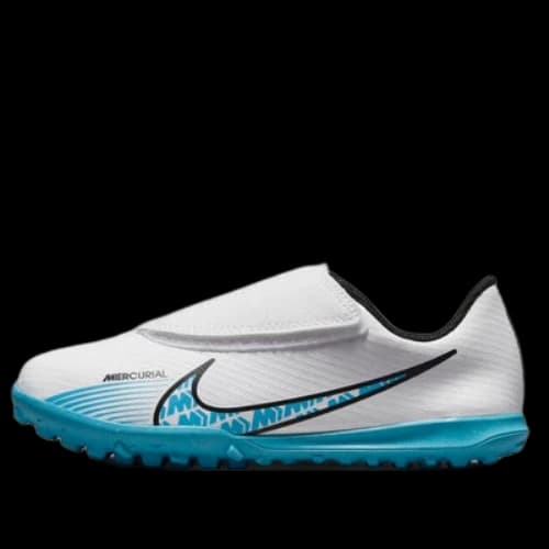 (PS) Nike Jr. Mercurial Vapor 15 Club Turf Football Shoes 'White Baltic Blue'