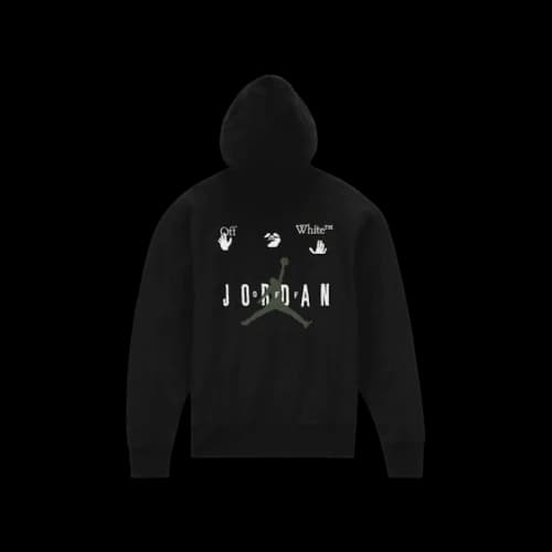 OFF-WHITE x Jordan Hoodie (Asia Sizing) Black