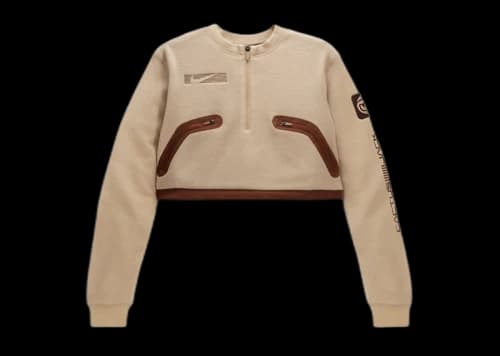 Travis Scott CACT.US CORP x Nike W NRG BH PO Crew (Asia Sizing) Cream