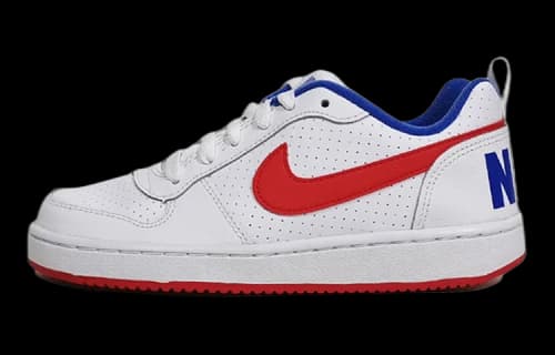 (GS) Nike Court Borough Low 'White Blue Red'