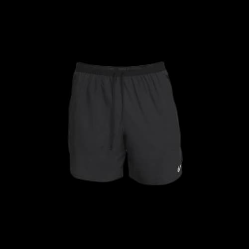 Nike Solid Color Logo Sports Running Black Shorts