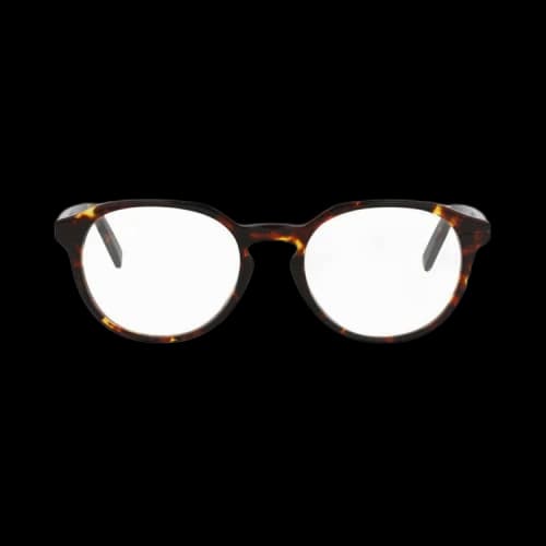 Dior Round Optical Glasses 'Havana/Transparent'