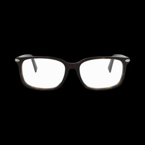 Dior Square Optical Glasses 'Havana/Transparent'
