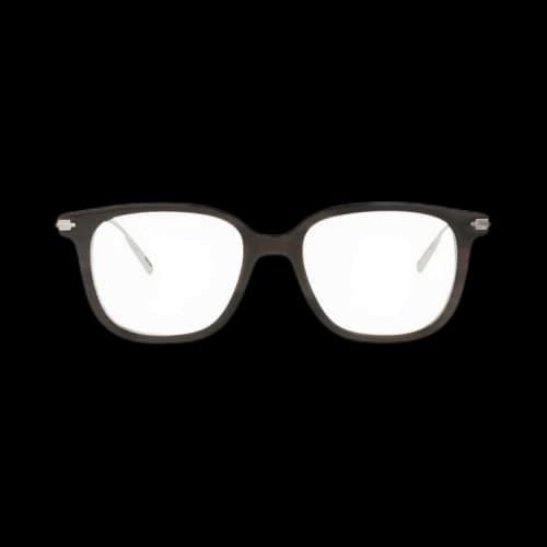 Dior Square Horn Optical Glasses 'Horn/Silver/Transparent'