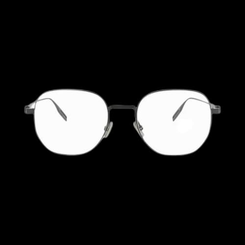 Dior Round Optical Glasses 'Gunmetal/Transparent'