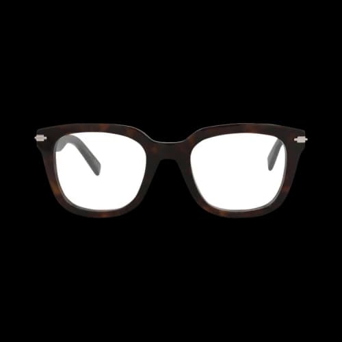 Dior Square Optical Glasses 'Havana/Transparent'
