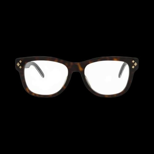 Dior Square Optical Glasses 'Havana/Transparent'