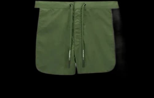 Air Jordan x Off-White MJ Baggy Shorts Asia Sizing 'Forest Green Phantom Black'