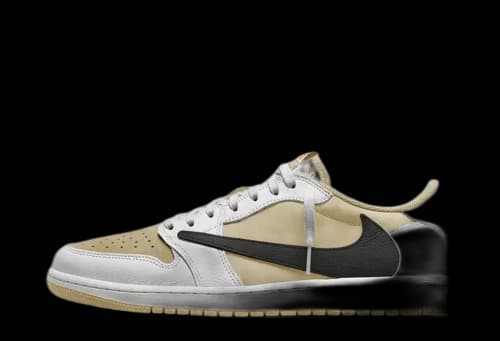 Travis Scott x Air Jordan 1 Retro Low OG SP 'Pale Vanilla'