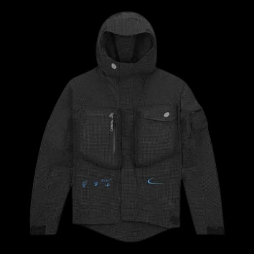 Nike x Off-White Hooded Jacket Asia Sizing 'Black'