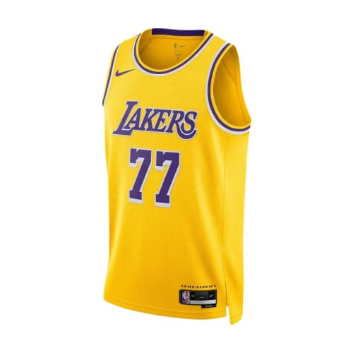 Nike Los Angeles LakersDri Fit Basketball Jersey Men's Yellow