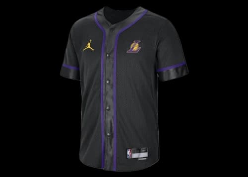 Jordan NBA Los Angeles Lakers Statement Edition Dri-Fit Top Black