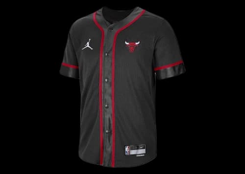 Jordan NBA Chicago Bulls Statement Edition Dri-Fit Top Black