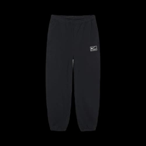Stussy x Nike Acid Wash Fleece Pant 'Black'